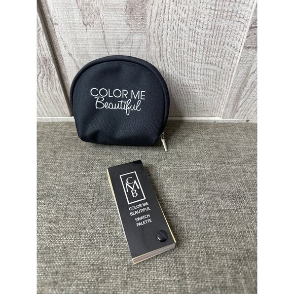 Color Me Beautiful Autumn Swatch Palette With Zippered Pouch Compact - Picture 4 of 7